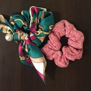 2 Scrunchie Bundle NWOT